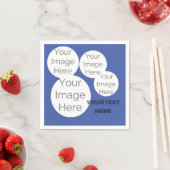 creëer eigen papieren foto tekst servet sjabloon b (Insitu)