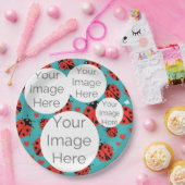 creëer eigen papieren foto tekst sjabloon lievehee bordje (Feest)