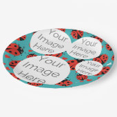 creëer eigen papieren foto tekst sjabloon lievehee bordje (Gekanteld)