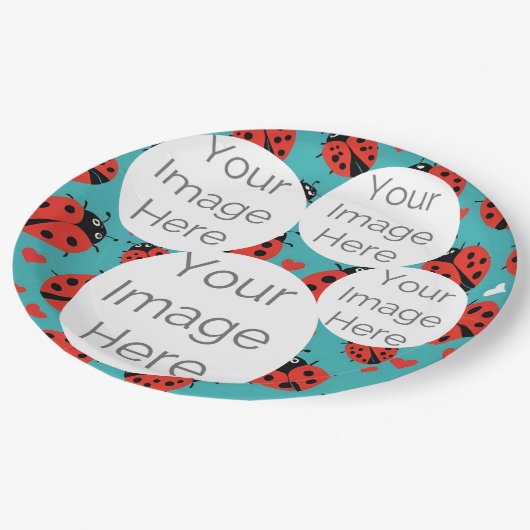 creëer eigen papieren foto tekst sjabloon lievehee papieren bordje (Gekanteld)