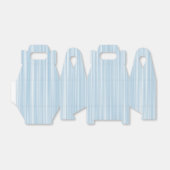 Creëer eigen persoonlijke cadeaus |Babyblauwe Wate Bedankdoosjes (Uitgevouwen)