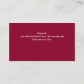 Creëer eigen QR-code Visitekaartje - Veel kleuren Informatiekaartje (Achterkant)