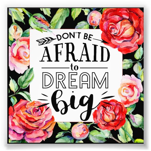 Creëer eigen Sjabloon voor cadeau voor rode rozen  Foto Afdruk (Voorkant)