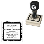 Creëer Eigen stempel Aangepaste tekst Noodlijdende (Gestempeld)