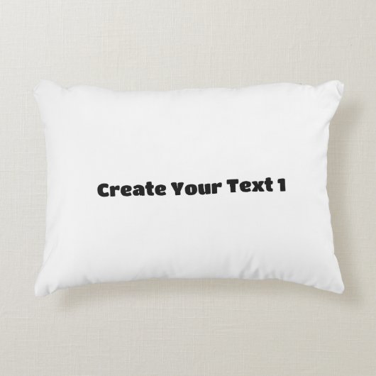 Creëer eigen tekst bruiloften geschenken gunsten J Accent Kussen (Voorkant)