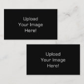 Creëer-Eigen ultradikke Visitekaartjes (Voorkant / Achterkant)