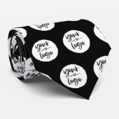 Creëer eigen zakelijke Logo - eigen promotiekleur Stropdas (Opgerold)