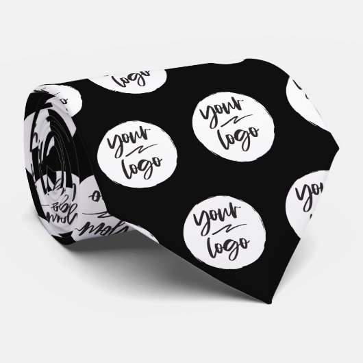 Creëer eigen zakelijke Logo - eigen promotiekleur Stropdas (Opgerold)