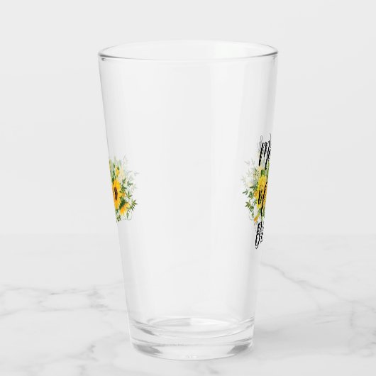 Creëer Eigen zonnebloempitten Partij Gifts ADD TEK Glas (Rechts)