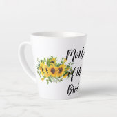 Creëer Eigen zonnebloempitten Partij Gifts ADD TEK Latte Mok (Linkerhoek)