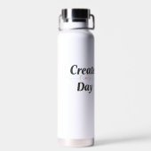 Creëer Elke Dag Waterfles (Achterkant)