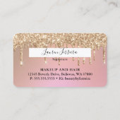 Creëer- en haarkaartenstijl Visitekaartje (Achterkant)