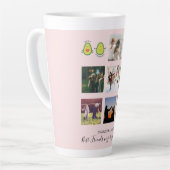 Creëer Ewn BFF Photo Collage giften - Vegan Avocad Latte Mok (Linkerhoek)