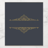 Creëer Ewn Elegant Personalized Wijn Etiket (Enkel label)