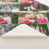 Creëer Familie Kinder Huisdieren Bruiloft 5 Fotoco Sherpa Deken (3/4)