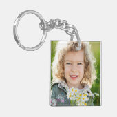 Creëer - Foto van uw eigen kind uit de 2-reeks Sleutelhanger (Voorkant Links)