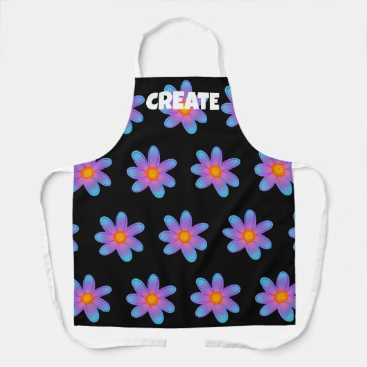 CREËER Fun Floral Schort (Voorkant)