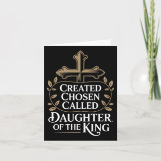 Creëer gekozen dochter van de koning Premium Kaart