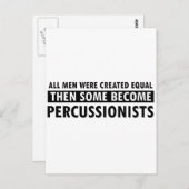 Creëer, gelijkelijk slagsionistisch ontwerp briefkaart (Voorkant / Achterkant)