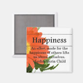 Creëer Geluk voor anderen Magneet (Voorkant / Achterkant)