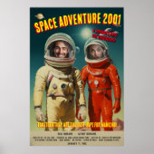 Creëer Gepersonaliseerde Sci-Fi Space Adventure ui Poster (Voorkant)