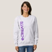 #CREËER (geroteerd) Vrouwenoverhemd Trui (Voorkant volledig)