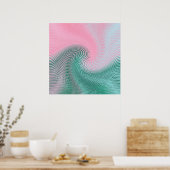 Creëer golven.... poster (Keuken)