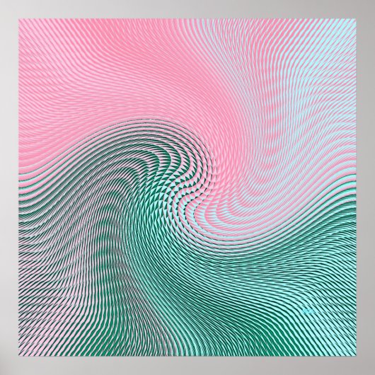 Creëer golven.... poster (Voorkant)