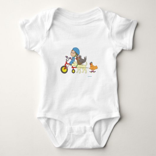 Creëer Happiness Baby Bodysuit (Voorkant)