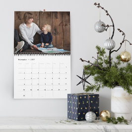 Creëer herinneringen 2025 foto's kalender