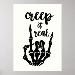 Creëer het echt poster