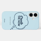Creëer het Nu - iPhone 16 Hoesje (Achterkant (horizontaal))