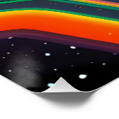 Creëer het universum en dan met pensioen perfect poster (Hoek)