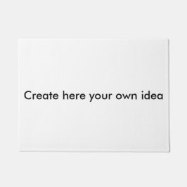 Creëer hier je eigen idee - door Shirt to Design Deurmat