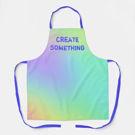 Creëer Iets Colorful Gradient Schort (Voorkant)