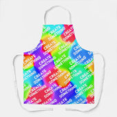 Creëer Iets Rainbow Schort (Voorkant)