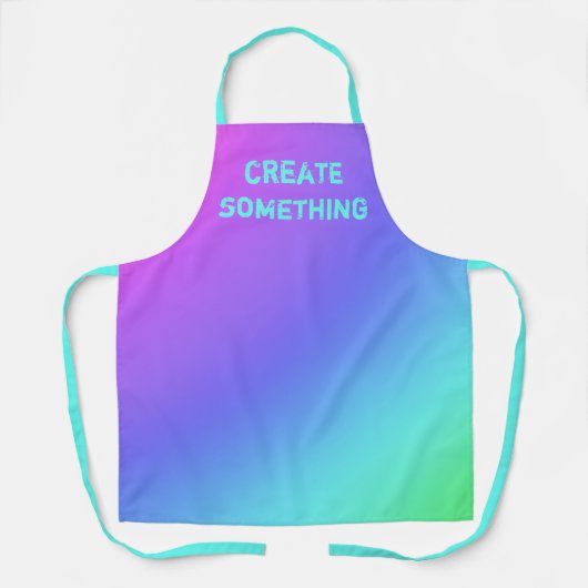 Creëer Iets Rainbow Schort (Voorkant)