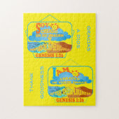 Creëer in hun Afbeelding - Overmaatse stukken jigz Legpuzzel (Verticaal)