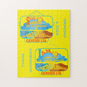 Creëer in hun Afbeelding - Overmaatse stukken jigz Legpuzzel