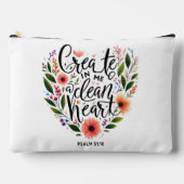 Creëer in Me a Clean Heart bloemenspel Etui (Voorkant)