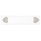 Creëer in Me a Clean Heart bloemenspel Korte Tafelloper (Horizontaal)