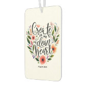 Creëer in Me a Clean Heart bloemenspel Luchtverfrisser (Links)