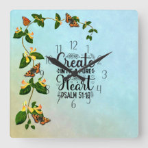 Creëer in mij een Pure Heart Psalm 51: 10