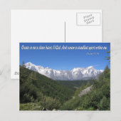 Creëer in mij een schoon hart, God psalm 51:10 Briefkaart (Voorkant / Achterkant)