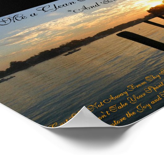 Creëer in mij poster (Hoek)