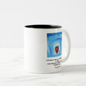 CREËER in mij Tweekleurige Koffiemok (Voorkant rechts)