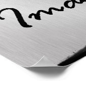 Creëer in Zijn Afbeelding Christelijke Citaat Poster (Hoek)