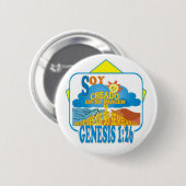 Creëer in zijn Afbeelding ESP Ronde Button 5,7 Cm (Voorkant /achterkant)