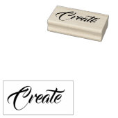 Creëer Inspirerend artiesten Kunstblad Rubberstempel (Gestempeld)