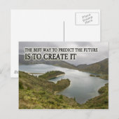 Creëer It Quote op de foto Briefkaart (Voorkant / Achterkant)